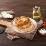 Pepper Chicken Bagel