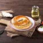 Pepper Paneer Bagel