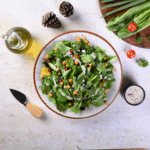 Tahini Salad with Crunchy Chickpeas